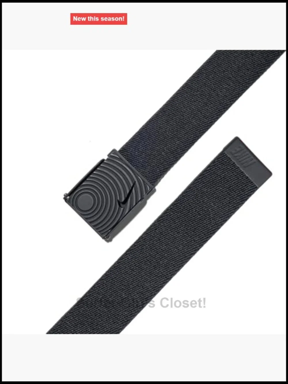 Stretch Web Belt